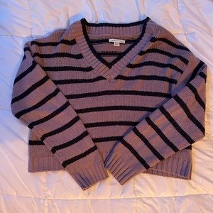 cropped american eagle sweater